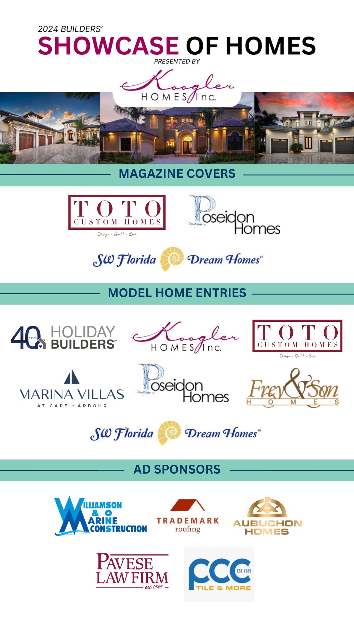 2024 Builders Showcase Of Homes Cape Coral Construction Industry   Magazine Covers 2 