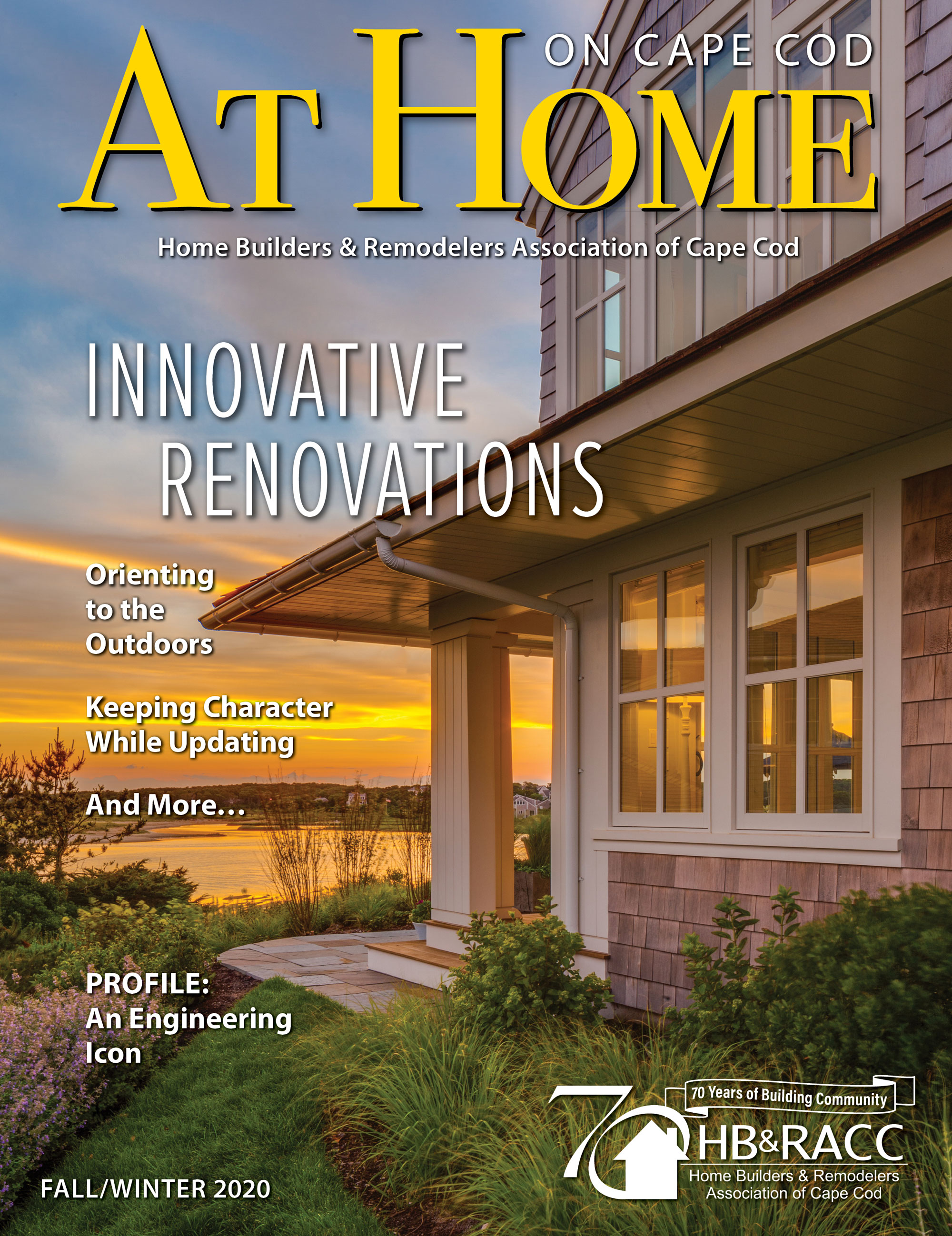 "At Home on Cape Cod" Magazine Home Builders & Remodelers Association