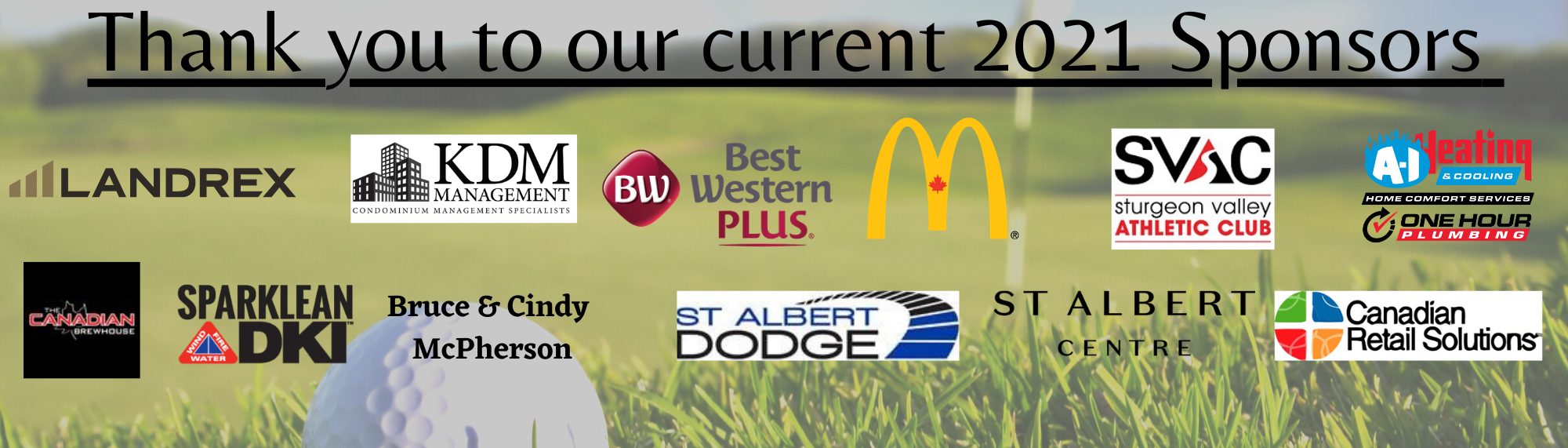 Thank you to our Current Sponsors March 31 Thank you to our Current Sponsors March 31