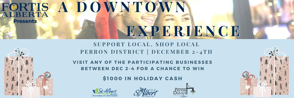 A Downtown Experience Website Banner