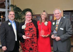 Pictured R-L: Mark Martella, Donna Barrett, Wendy Atkinson, Jack Hackett