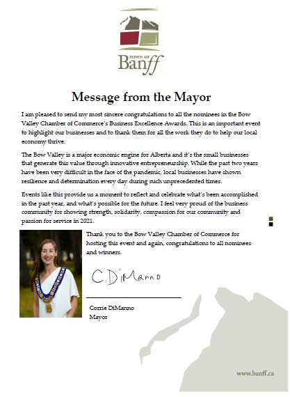 Mayor DiManno 2022 BEA Statement