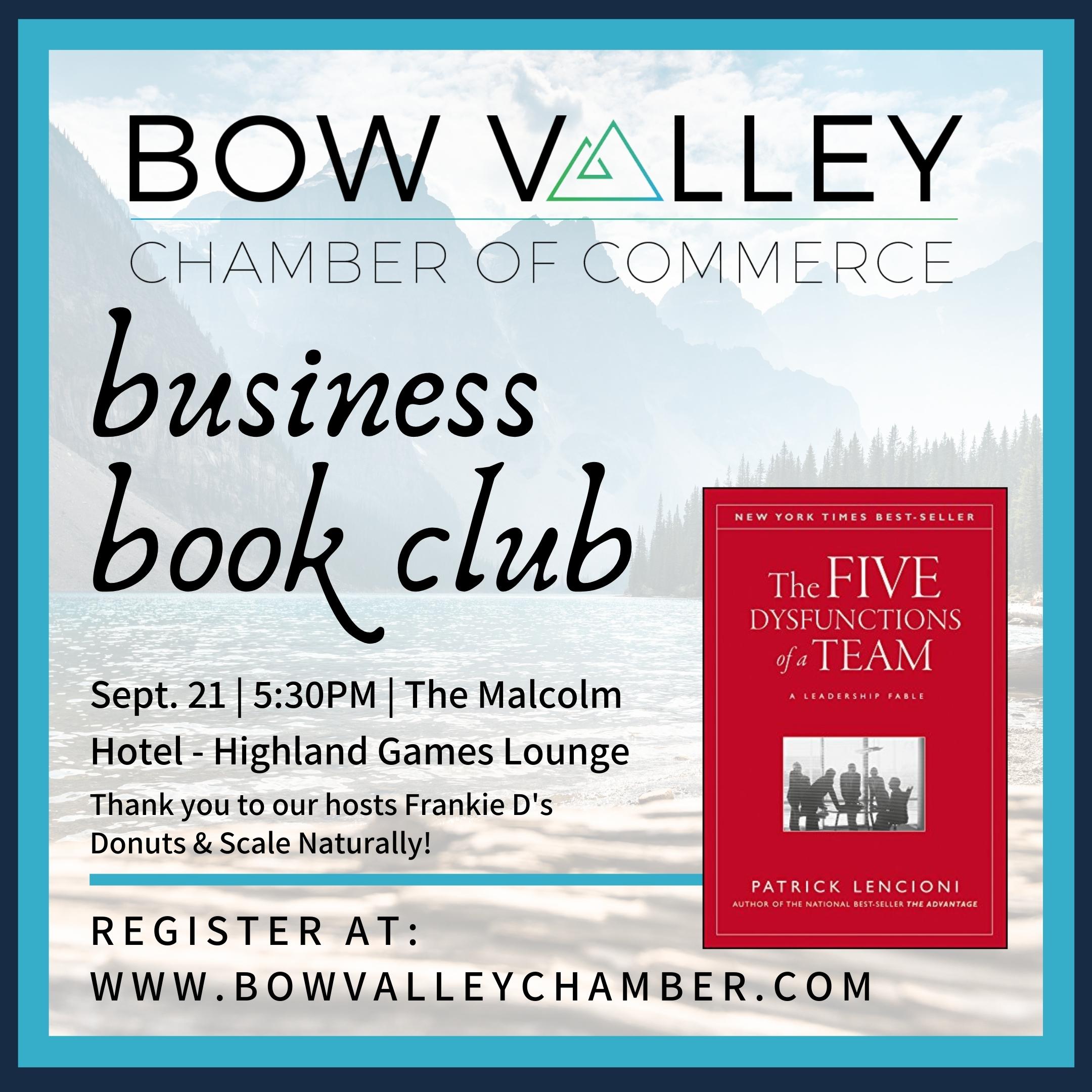 2022 09 21 Business Book Club
