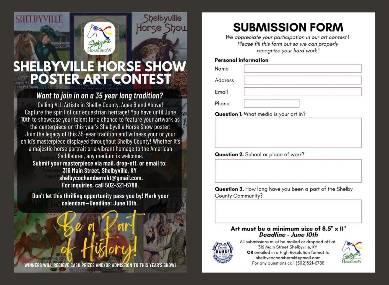 horse show poster contest