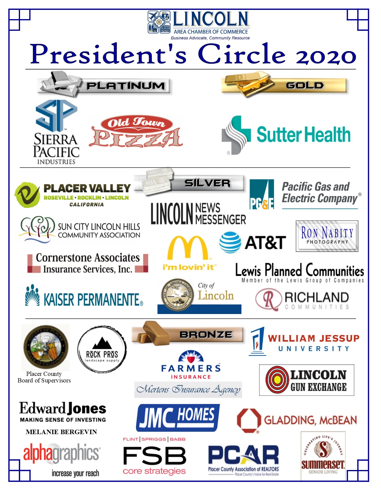 President's Circle Partners_Photo of all logos President's Circle Partners_Photo of all logos