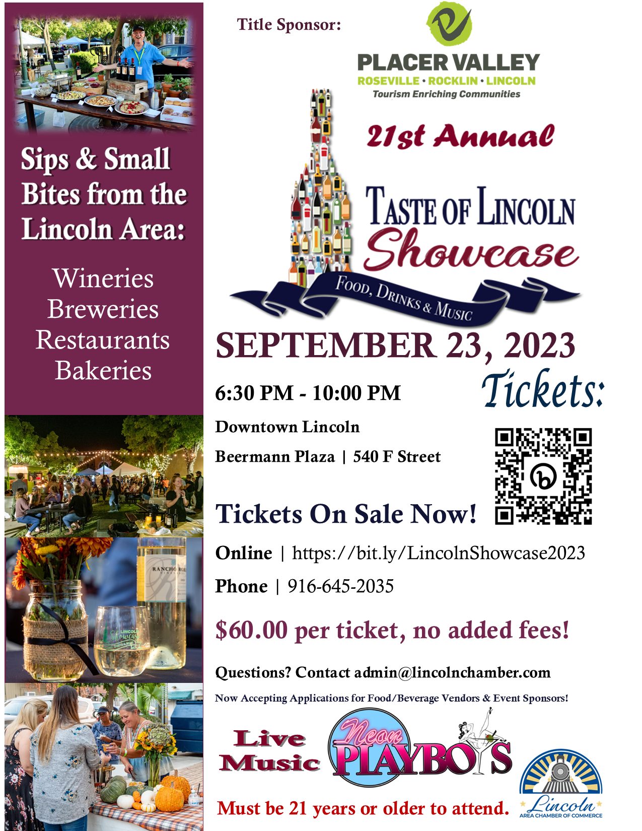 Taste of Lincoln Showcase Lincoln Area Chamber of Commerce