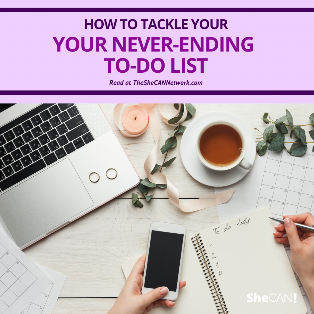 The SheCAN! Network tackling your to-do list
