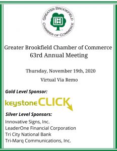 63rd Greater Brookfield Chamber of Commerce Annual Meeting (1) 63rd Greater Brookfield Chamber of Commerce Annual Meeting (1)