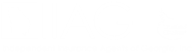 IIAG Logo - All White, Transparent Background
