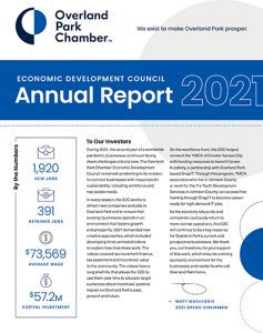 2021 EDC Annual Report cover