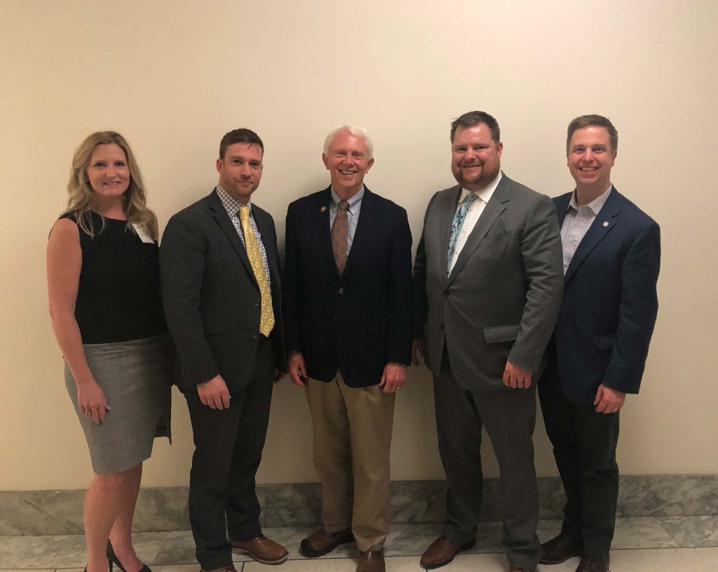 Representatives from Michigan Chambers with U.S. Congressman Jack Bergman