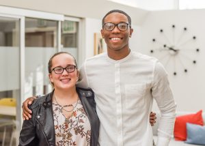 Smiling Interns