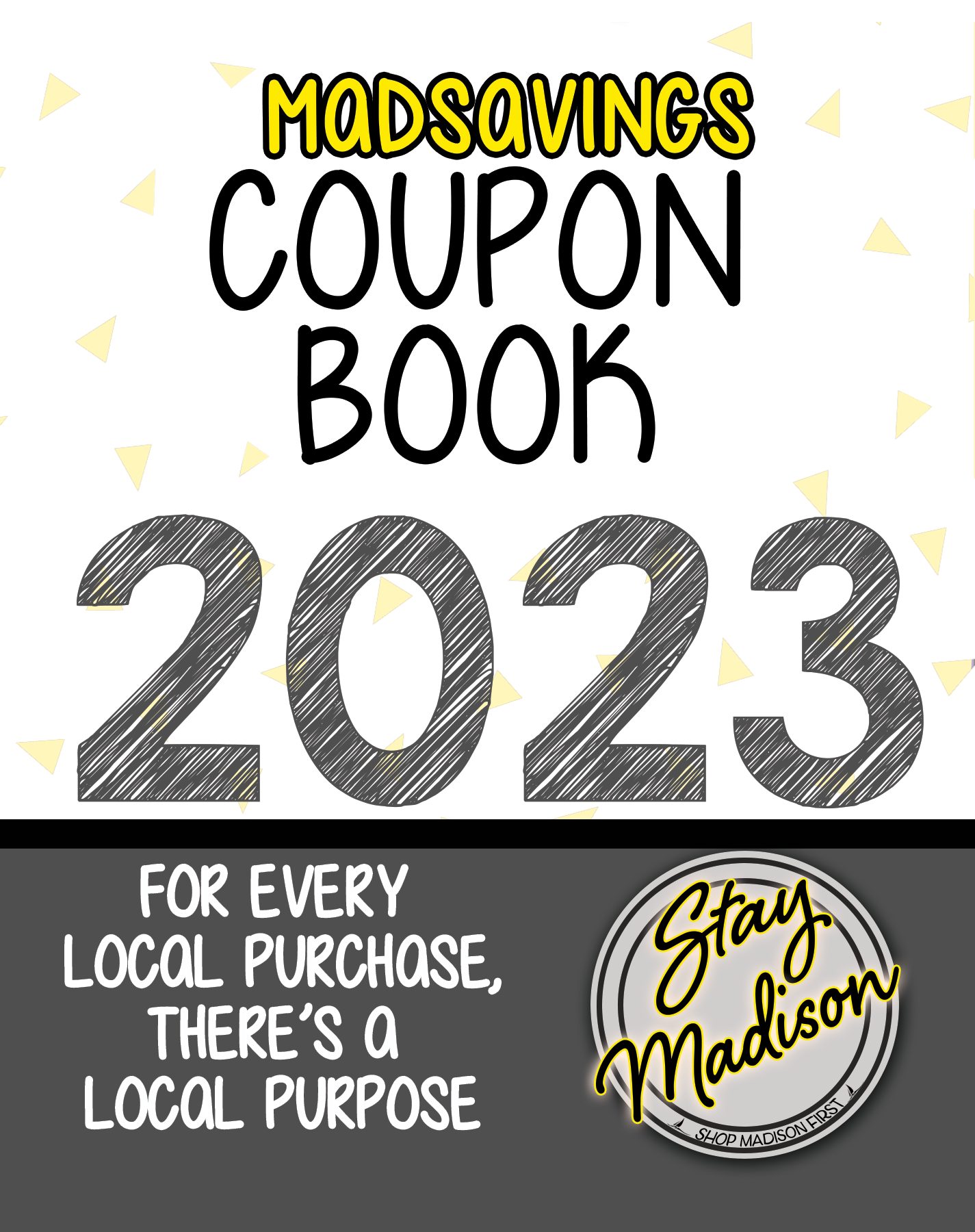 2023 Coupon Book Cover