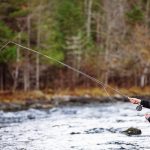 Flyfisher in action