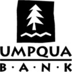 Umpqua Bank logo black stacked Umpqua Bank logo black stacked
