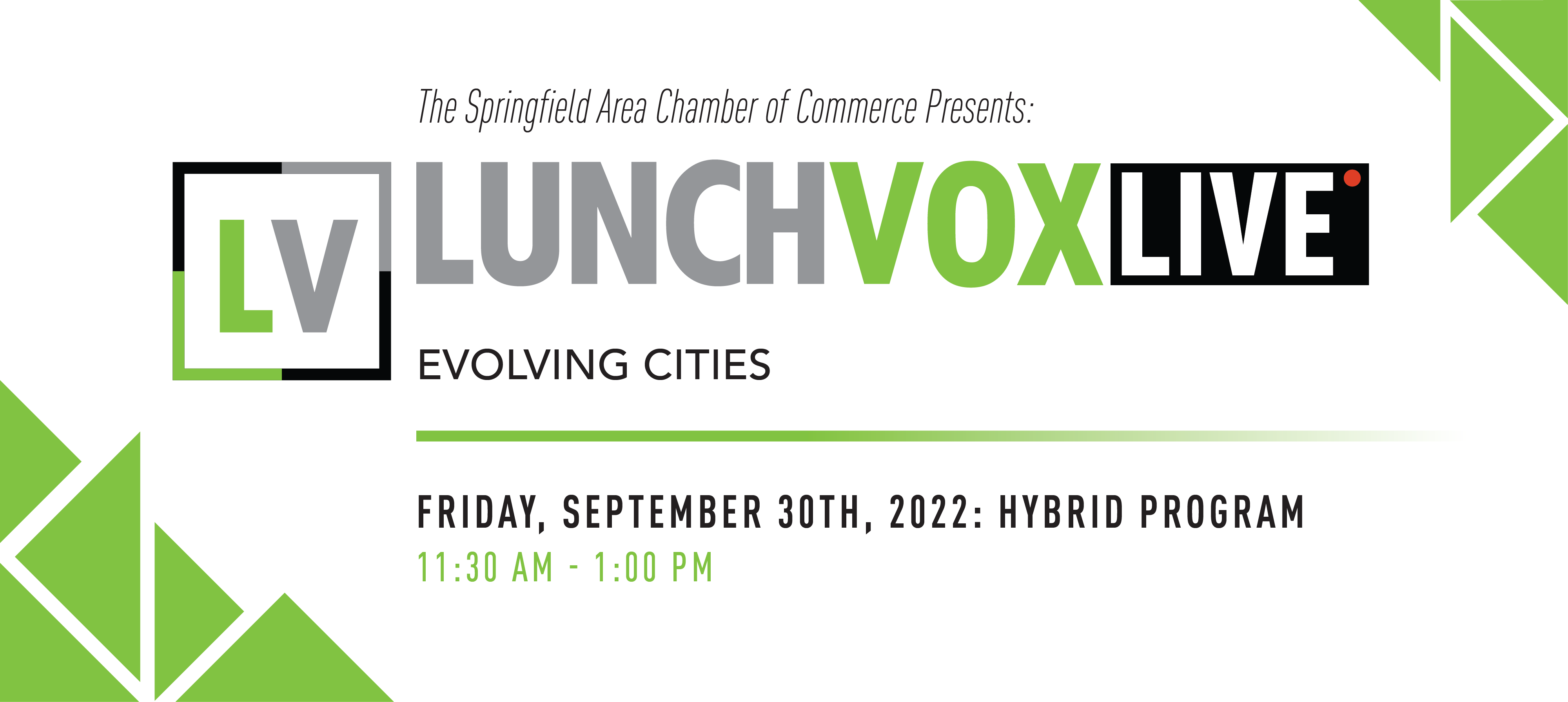 LunchVox LIVE: Evolving Cities