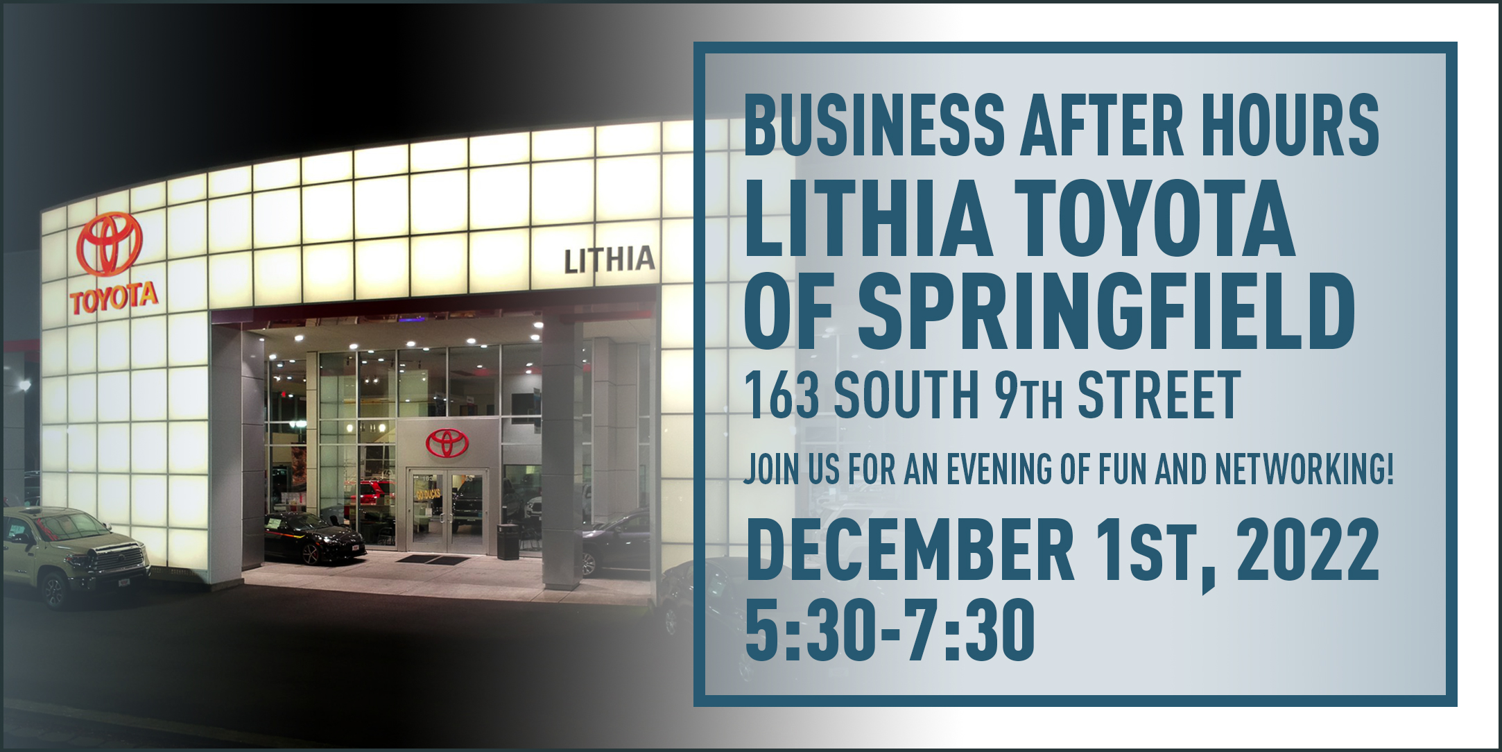Business After Hours: Lithia Toyota of Springfield
