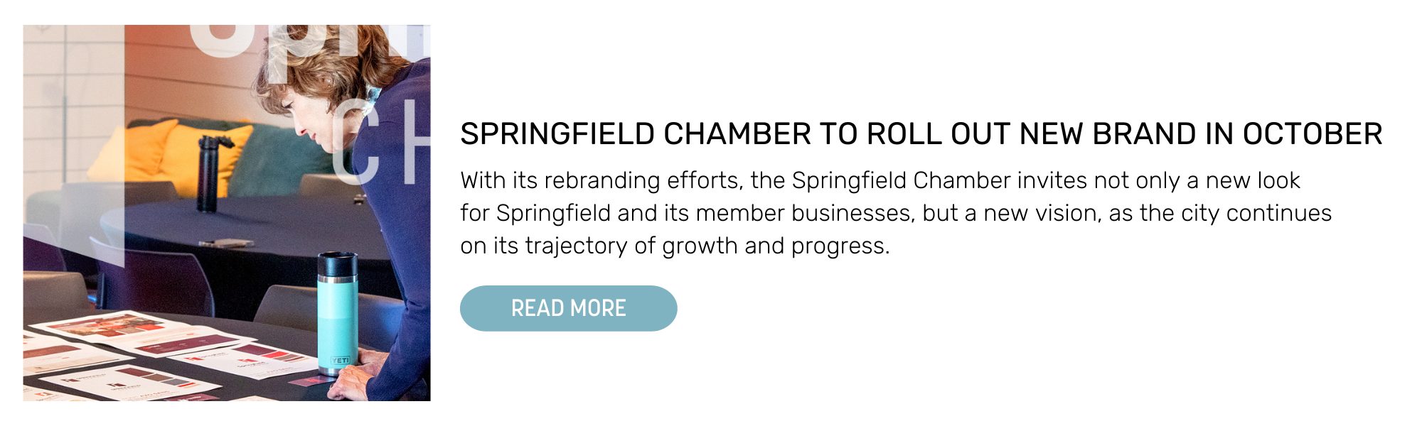 SPRINGFIELD CHAMBER TO ROLL OUT NEW BRAND IN OCTOBER
