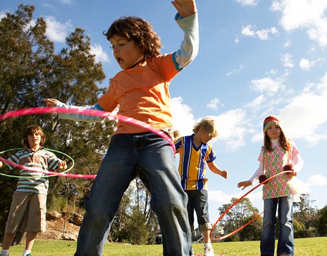 kids playing