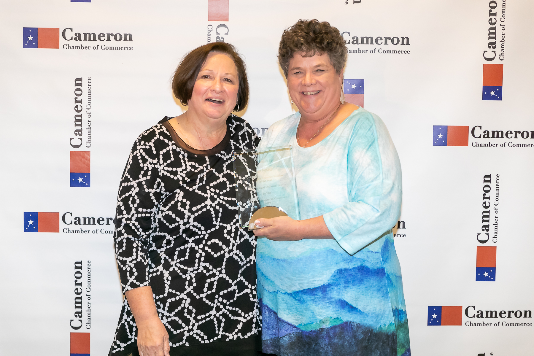 Cameron Chamber of Commerce Banquet Pat and Julie Cameron Chamber of Commerce Banquet Pat and Julie