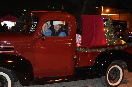 1st Place BDV Janicek 1st Place Best Decorated Vehicle - Ken Janicek with the Cameron Car Club