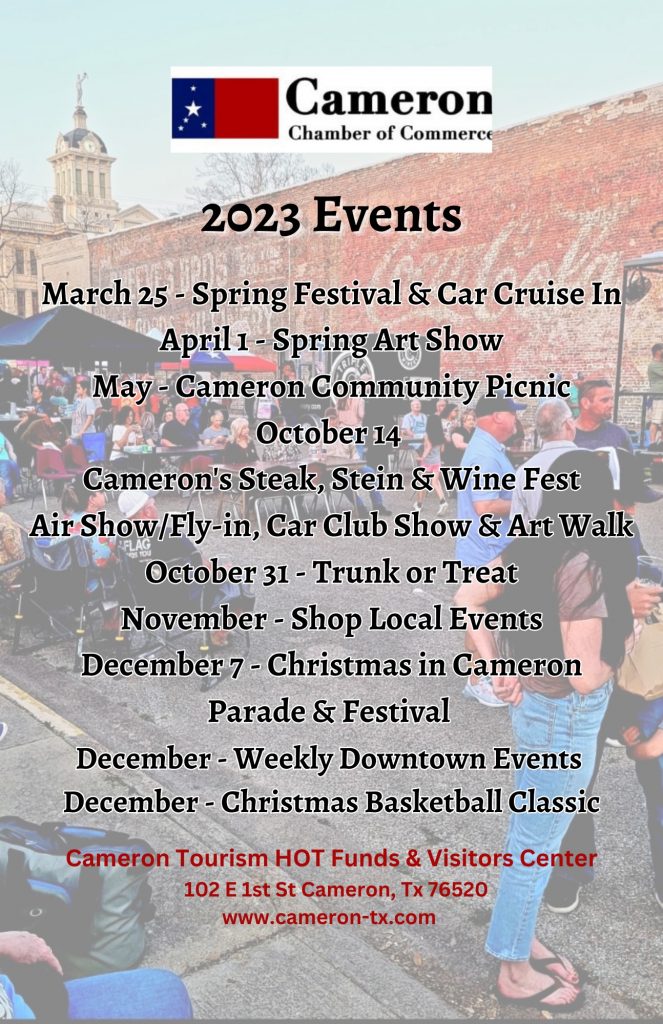 2023 Upcoming Events