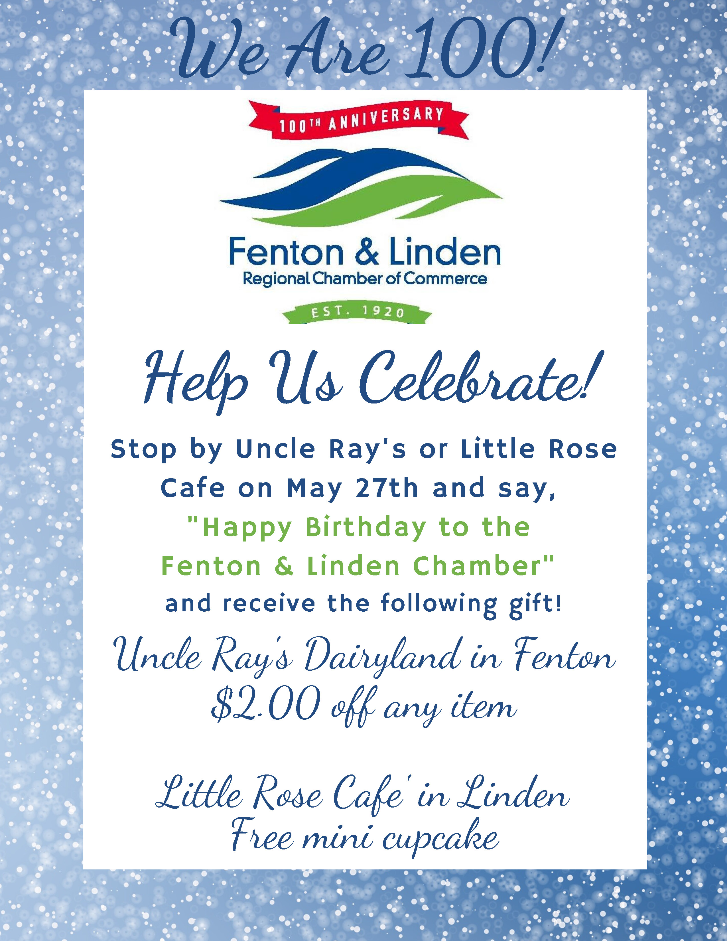 It's Our Birthday! It's Our Birthday!
