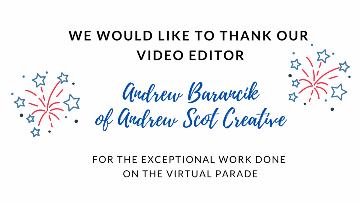 We would like to thank our video editor _1_ We would like to thank our video editor _1_