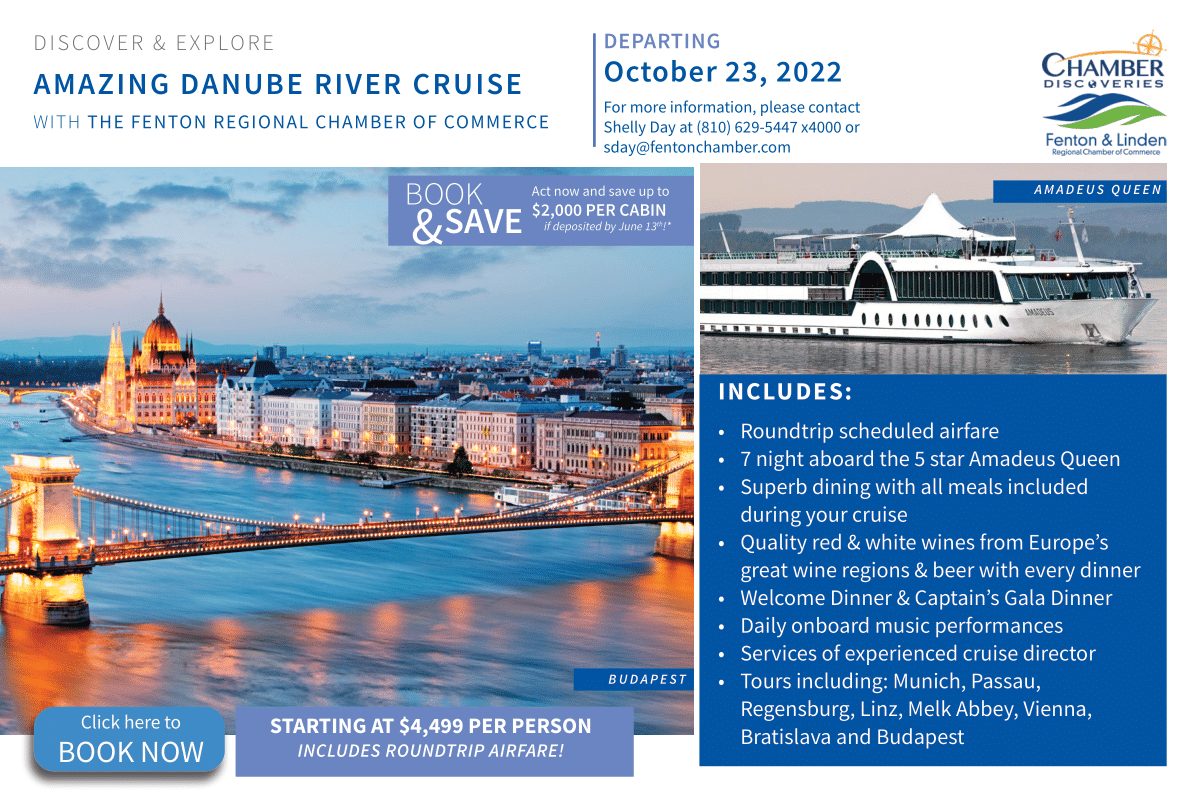 CD - Danube River Cruise - Newsletter Insert - Fenton Regional - 2022-1