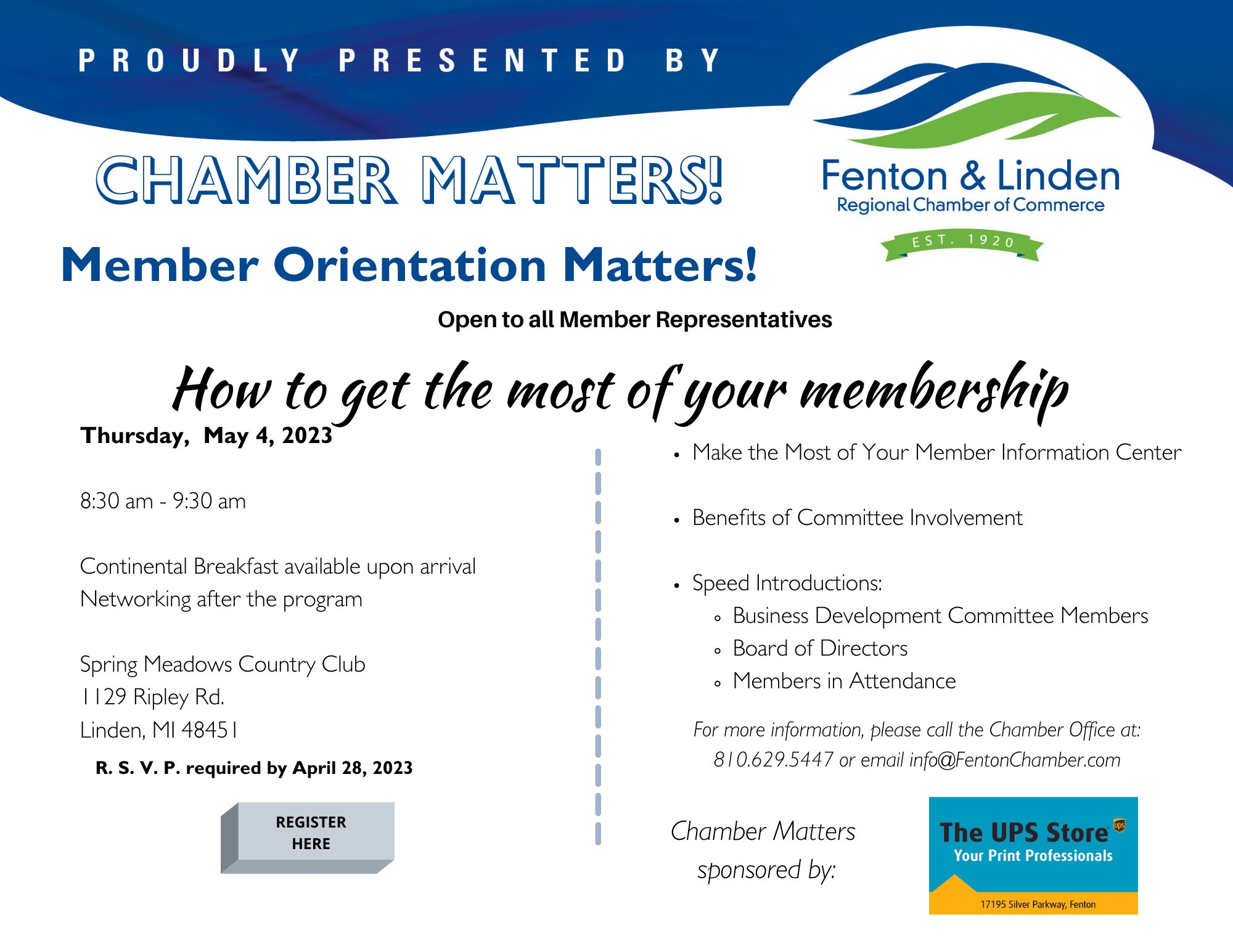 Home - Fenton & Linden Regional Chamber of Commerce