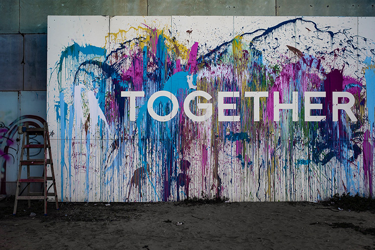 OurMission #together mural