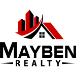mayben realty logo mayben realty logo