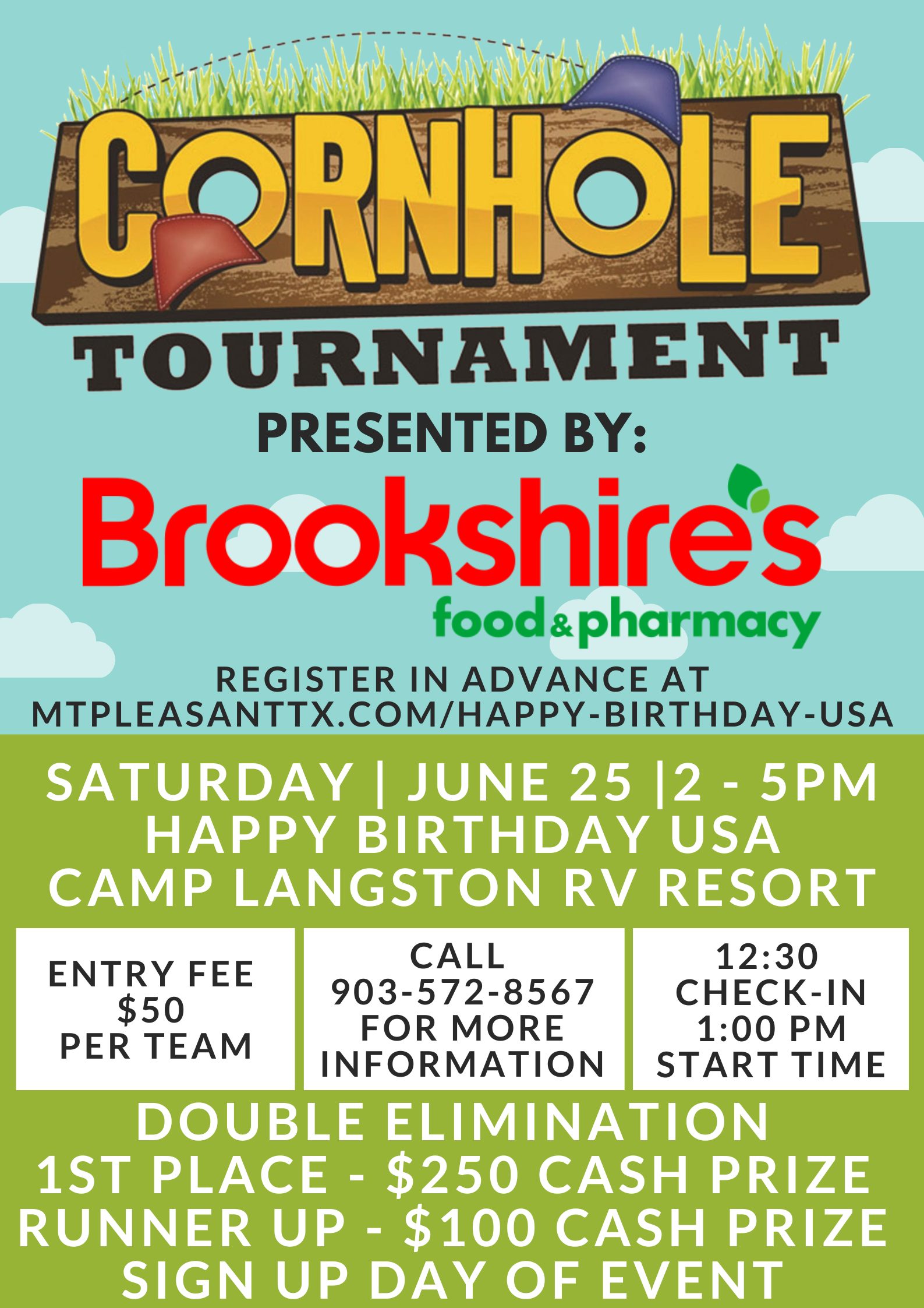 Brookeshire's Corn HOle Tournament 2022 Brookeshire's Corn HOle Tournament 2022