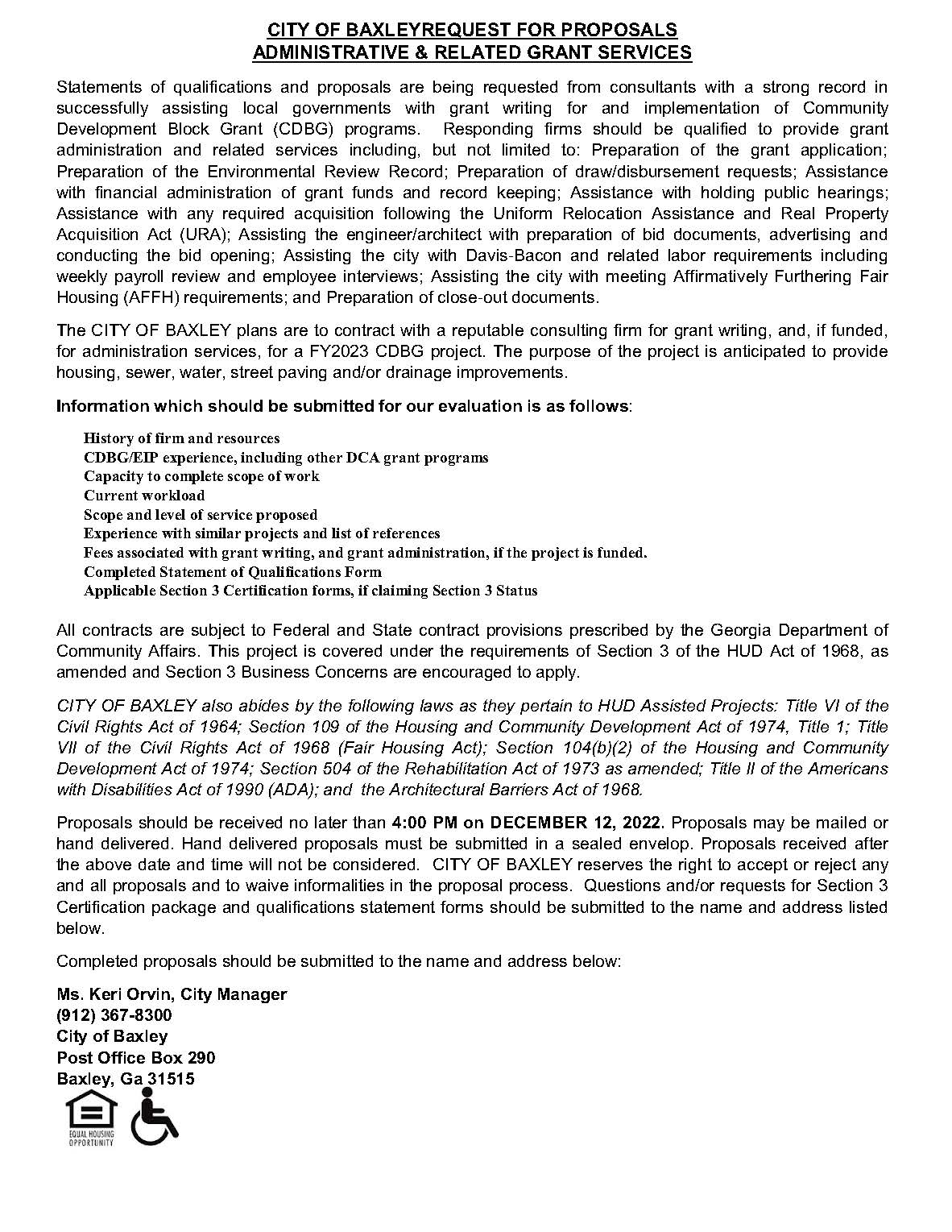 City of Baxley BaxleyAppling County Chamber of Commerce