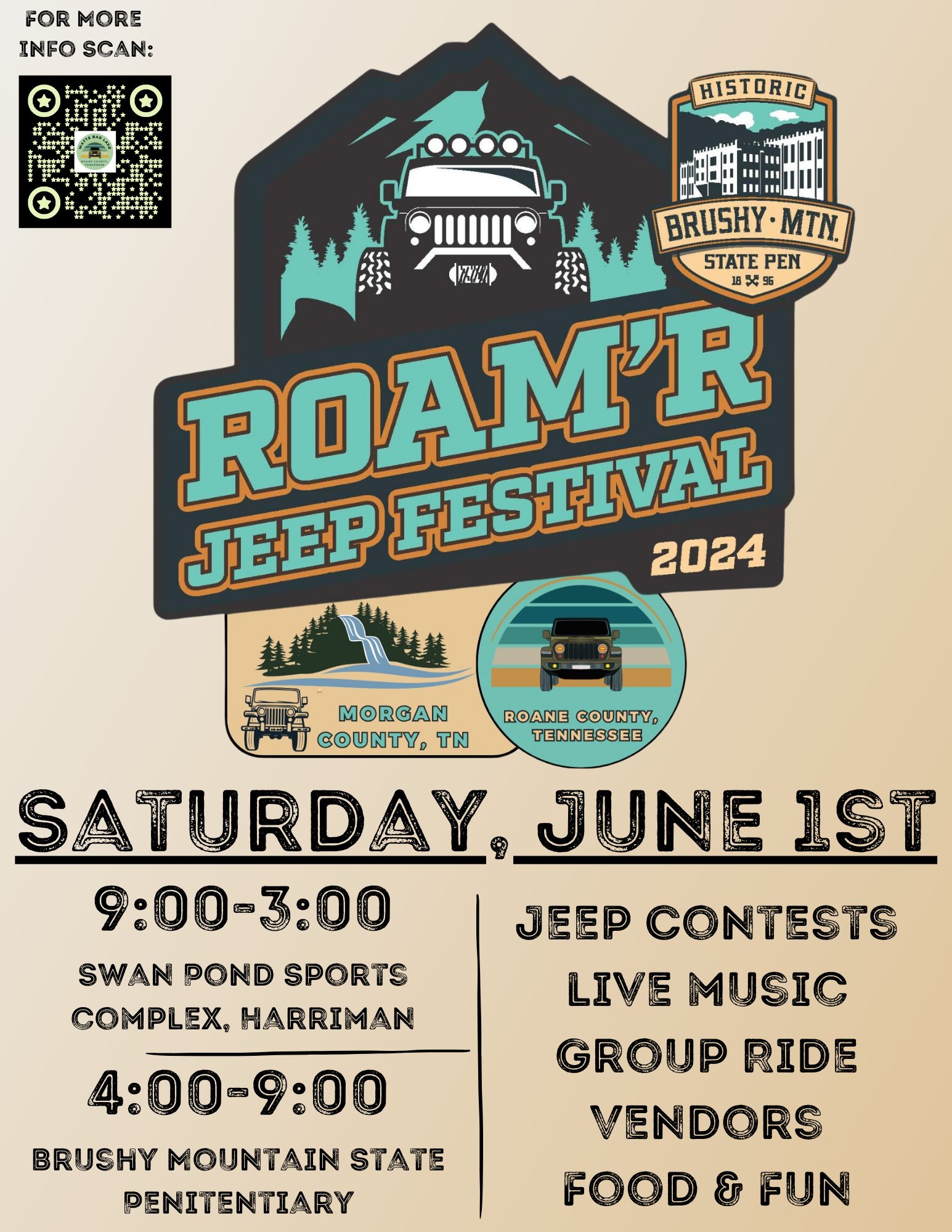 Roam'R Jeep Festival New Flyer