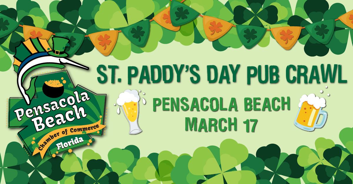 St. Paddy's Day Pub Crawl Pensacola Beach Chamber of Commerce