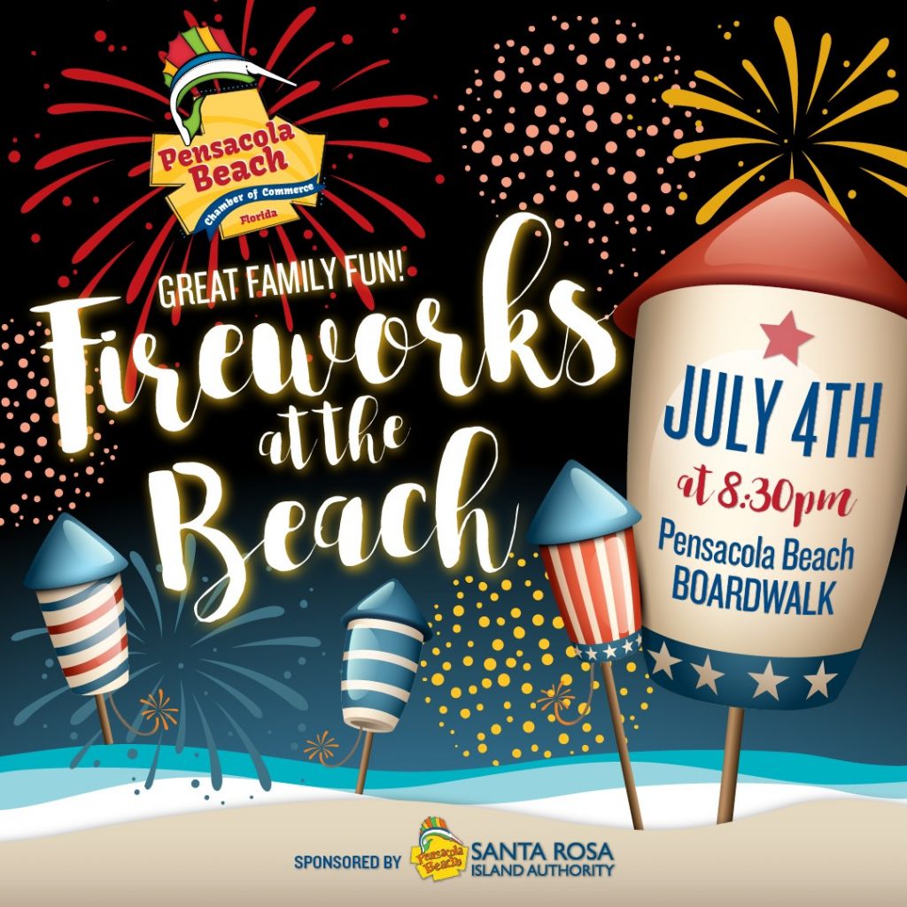 July 4th Fireworks Pensacola Beach Chamber of Commerce