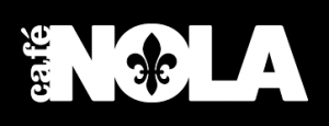 Cafe Nola Pensacola Beach Logo cafe nola logo