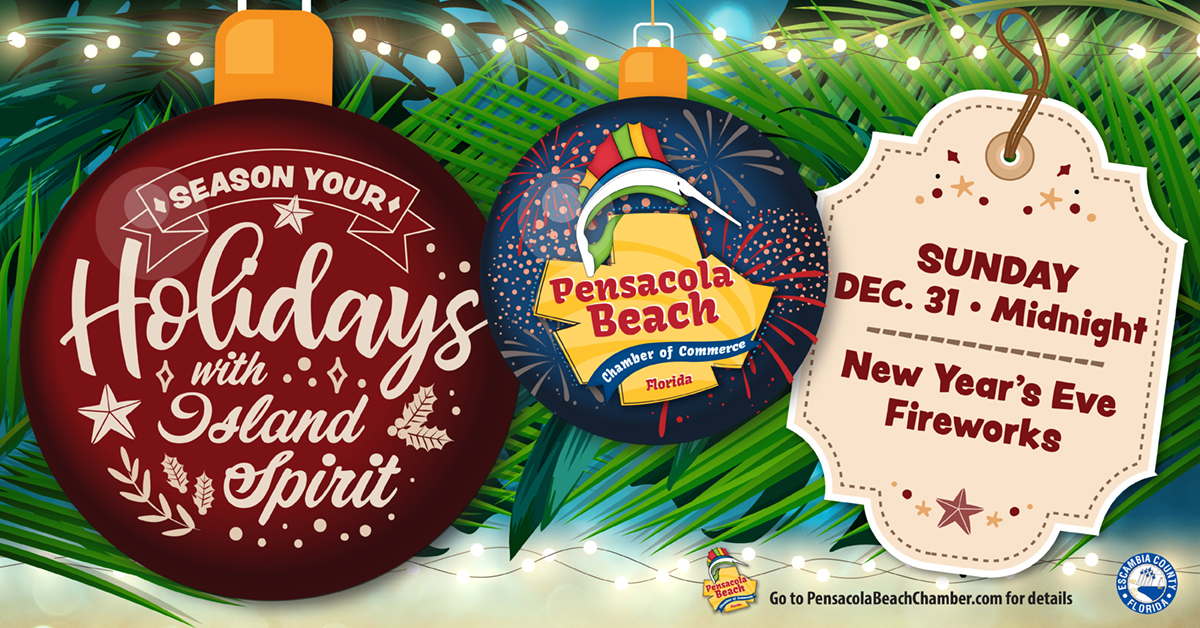 New Year's Eve Firework Display Pensacola Beach Chamber of Commerce