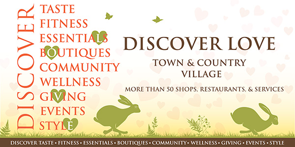 Discover Love, Town & Country Village Event