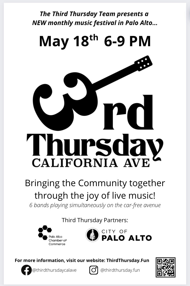 3rd Thursday California Ave - May 18th, 6-9 pm