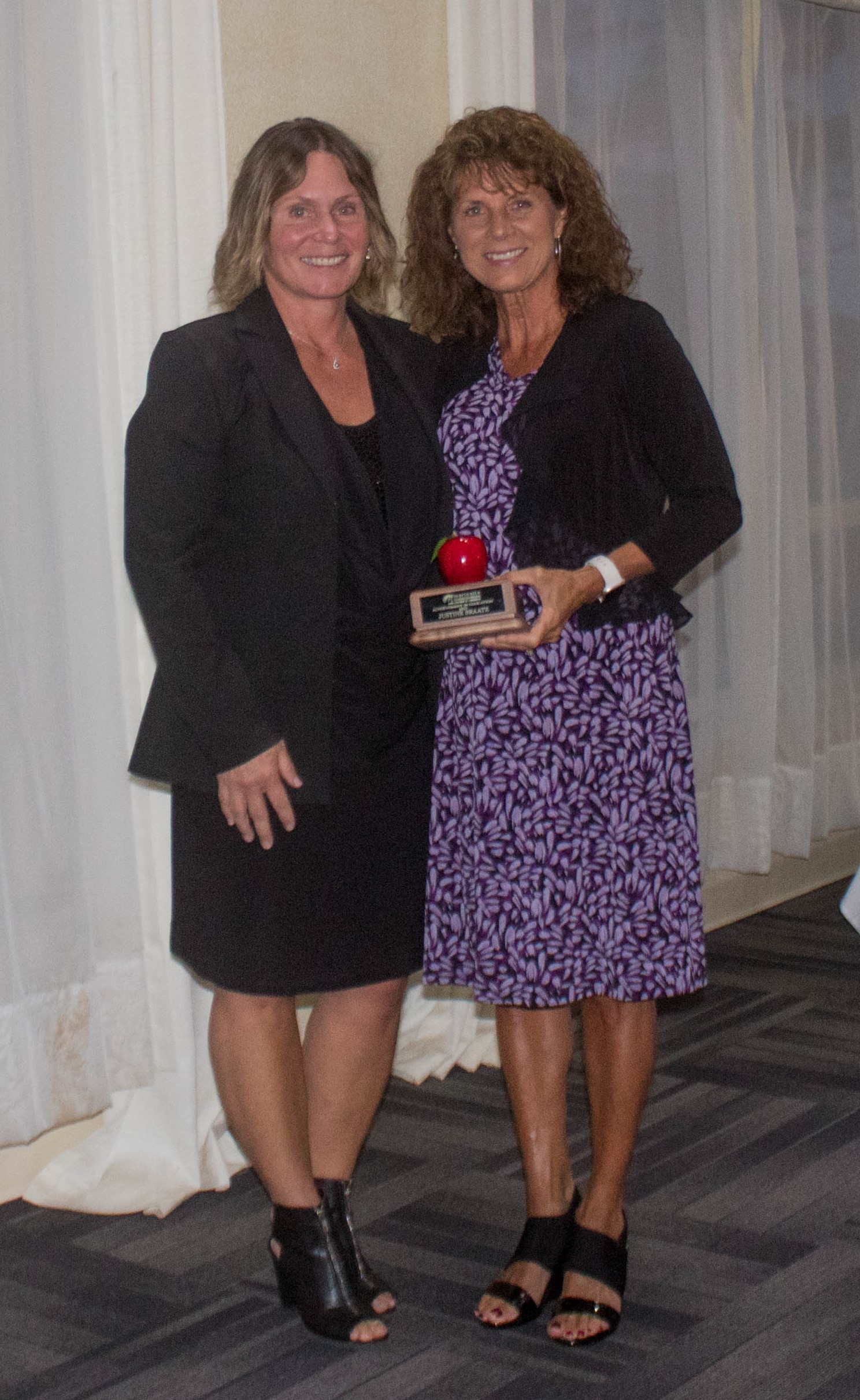 Achievement in Education Award: Beverly Shewe (Nominator) &amp; Justine Braatz (Recipient)