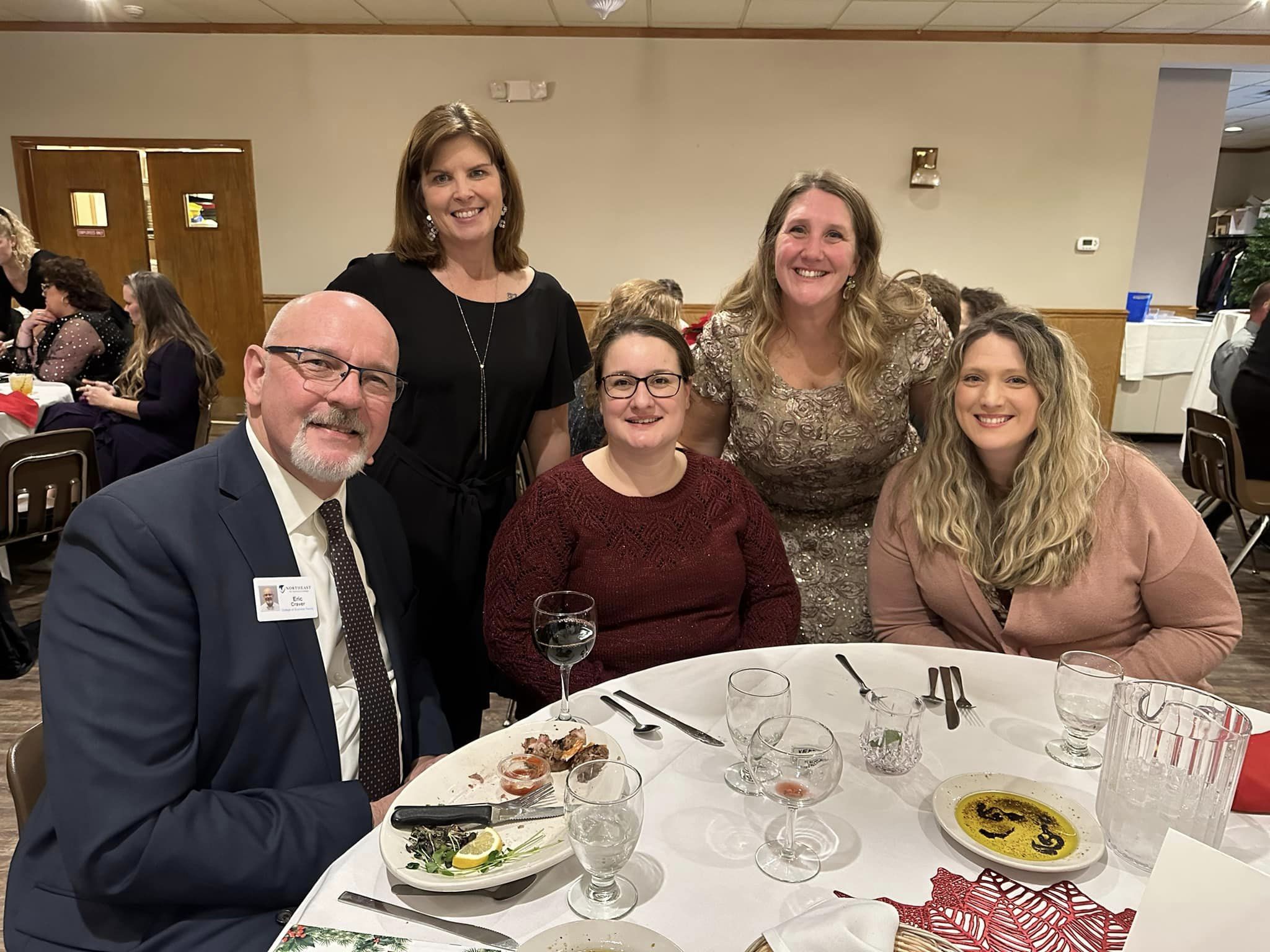 L to R: Eric Craver, Business Faculty member NWTC Marinette
Rebecca Noble, Psychology Faculty member NWTC Marinette
Kim Mech, Account Executive NWTC CTED
Cindy Bailey, Dean NWTC Marinette
Amanda Nelson, Customer Contact Marketing, NWTC Marinette
