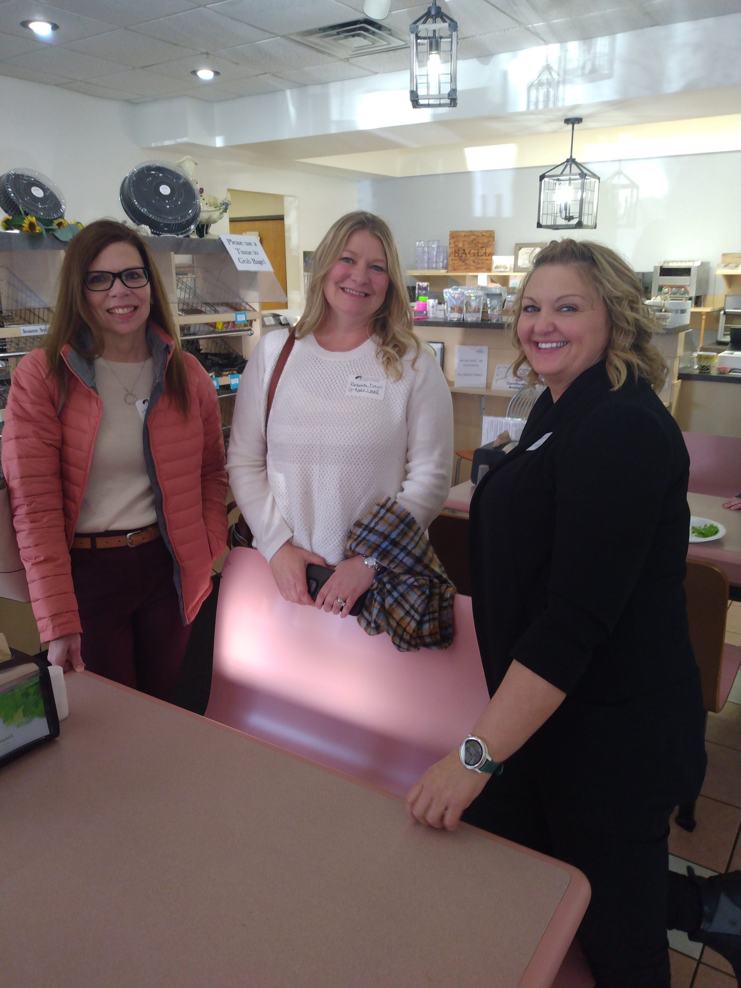 L to R: Julie McClain, Roberta Davis, Rena Lukowski