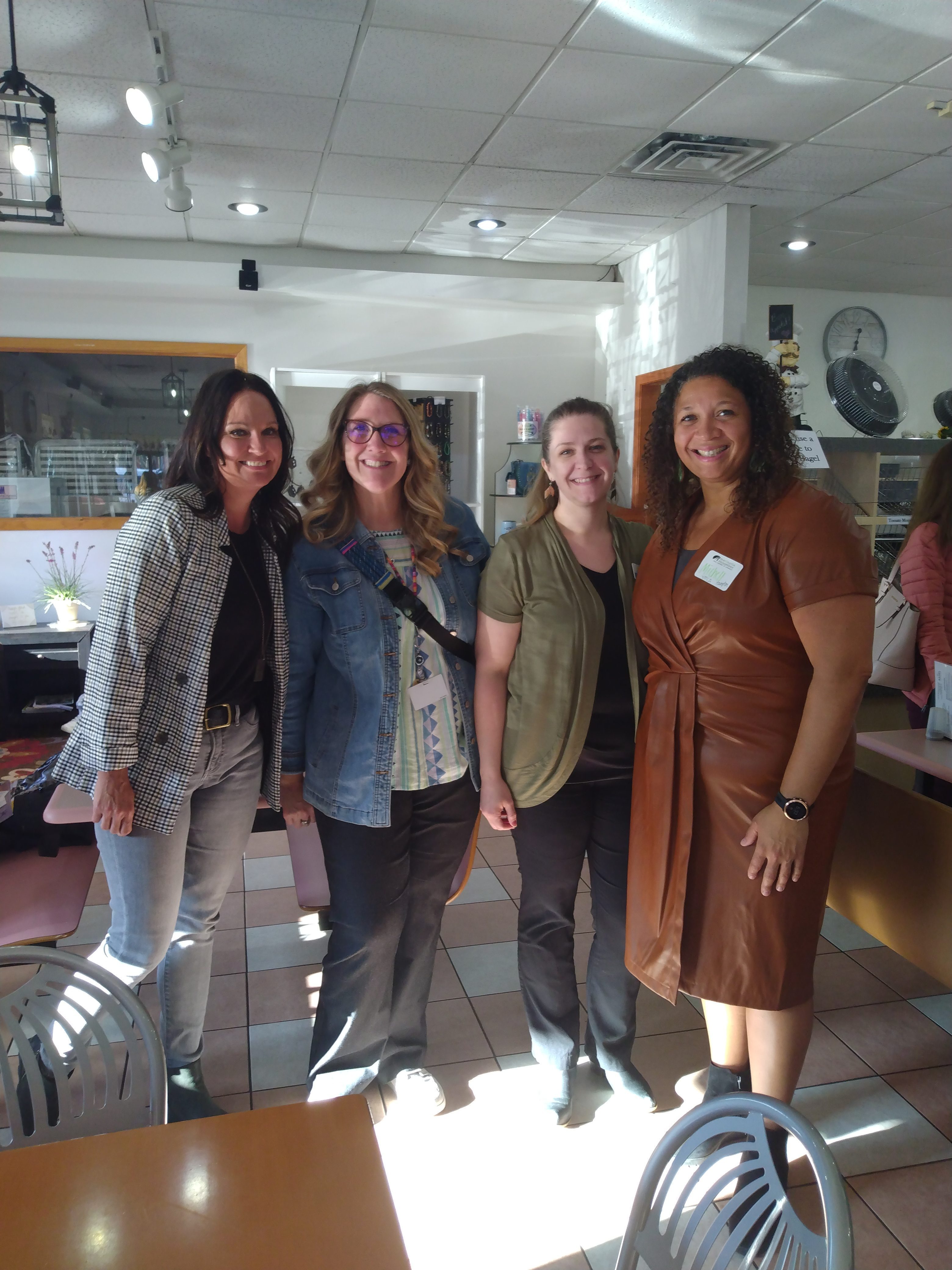 L to R: Amy Bretl, Cindy Bailey, Jennifer MacDonald, Michell Hampton