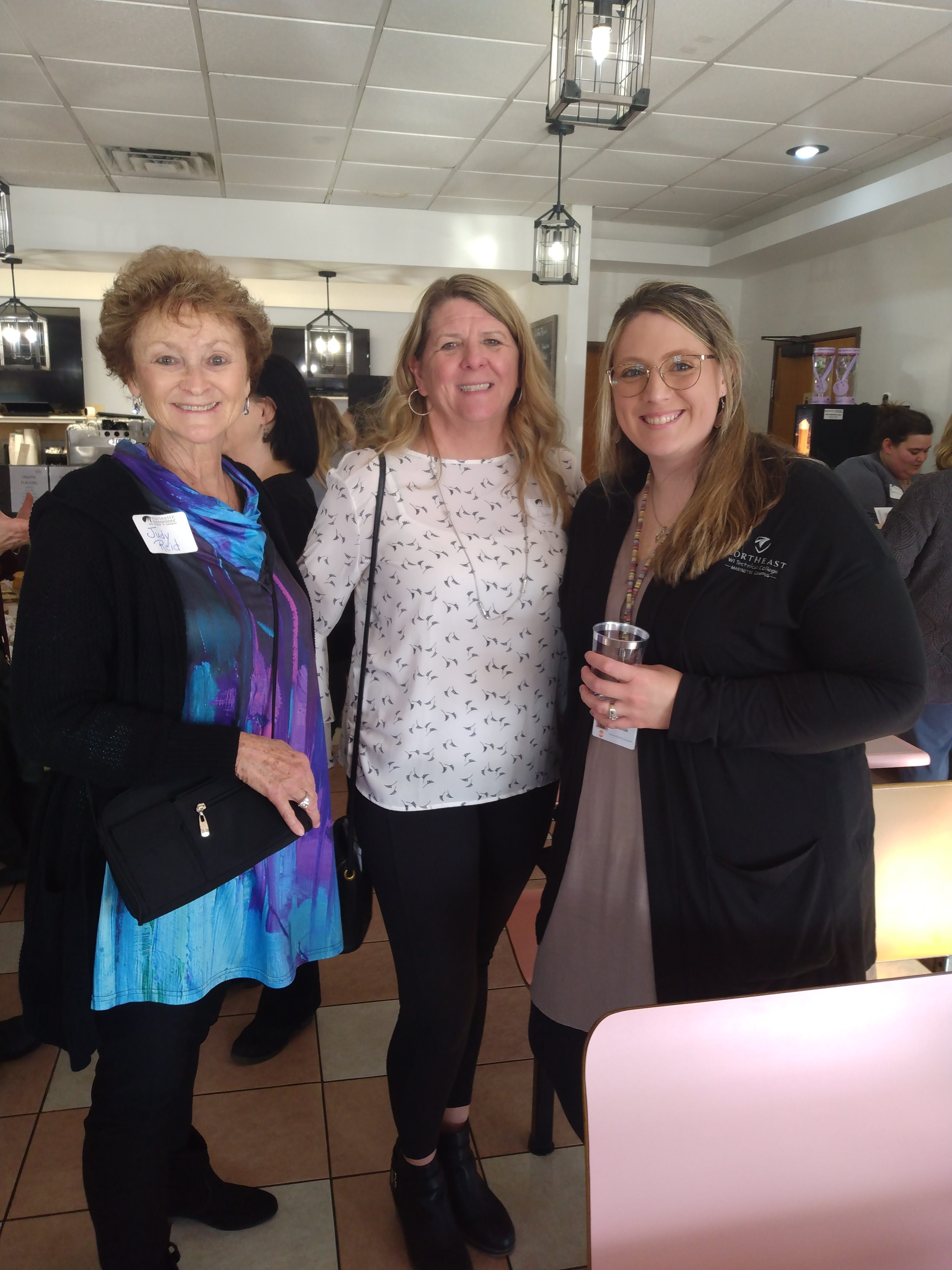 L to R: Judy Reid, Julie Lenarduzzi, Amanda Nelson