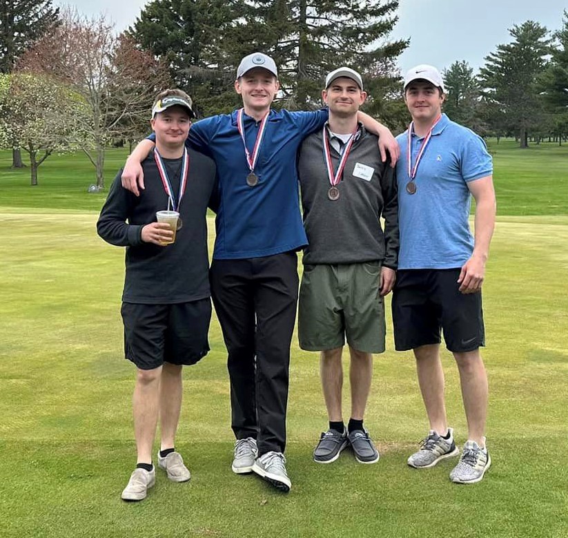 Pictured: James Jagielski, Zach Zeutizius, Eli Krah &amp; Bailey Brix