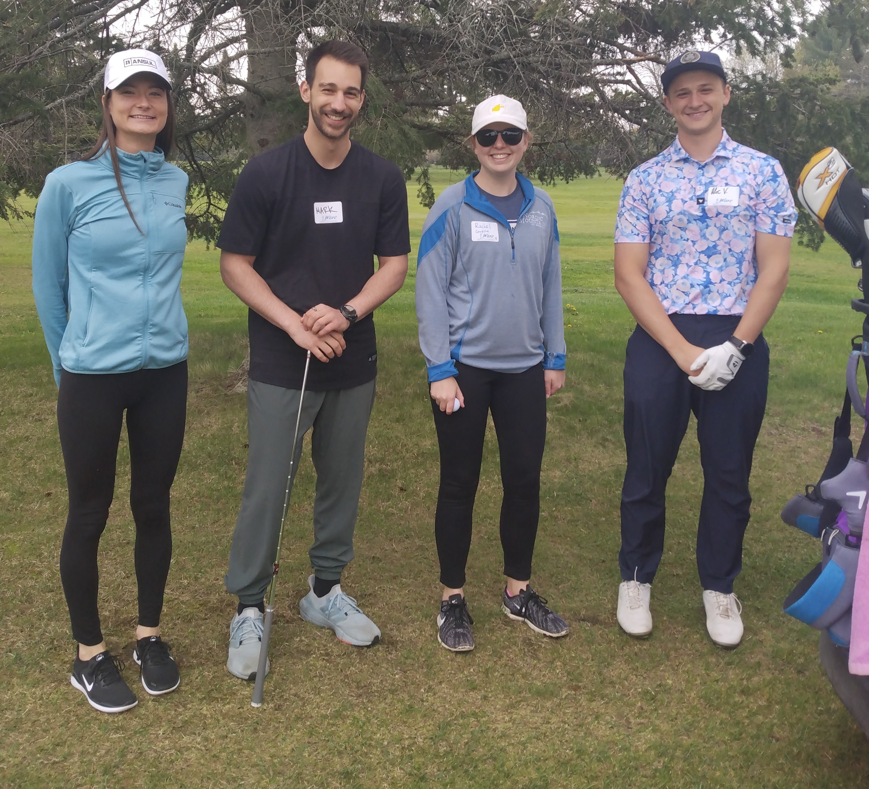 Pictured: Kellie McCarthy, Mark Sicoli, Alec Vandehuel &amp; Rachel Ceaglske