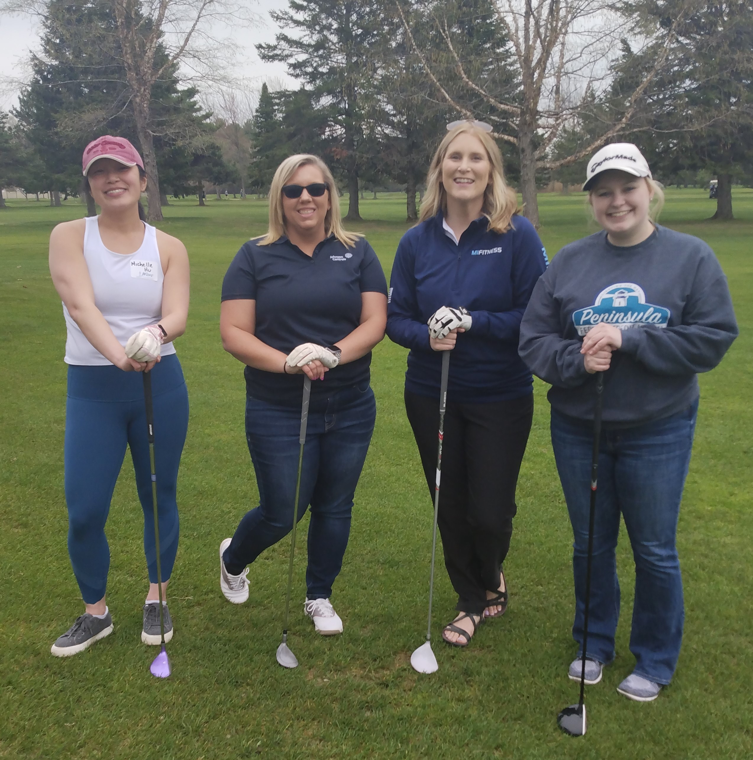 Pictured: Michelle Hu, Cecilie Beaudo, Alyssa Guindon &amp; Abby Runkel