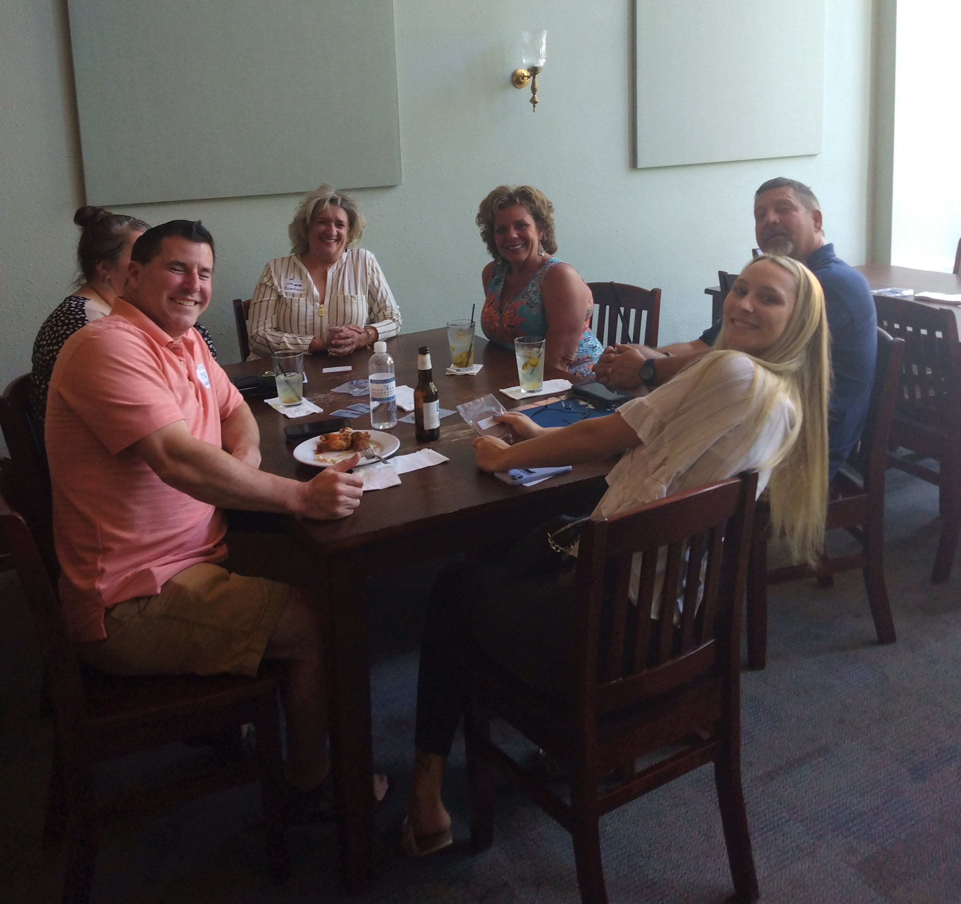 L to R: Mike Kunesh, Jacqueline Boudreau, Julie Derusha, Dave Anderson &amp; Tillie Hayes